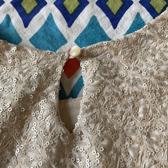 Banana Republic signature sequin shell tank xs - Picture 4 of 4